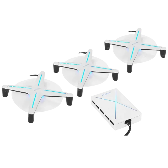 Вентилятор для корпуса ALSEYE X12-Set-W XTREME X12 KIT RGB(LED) купить! 